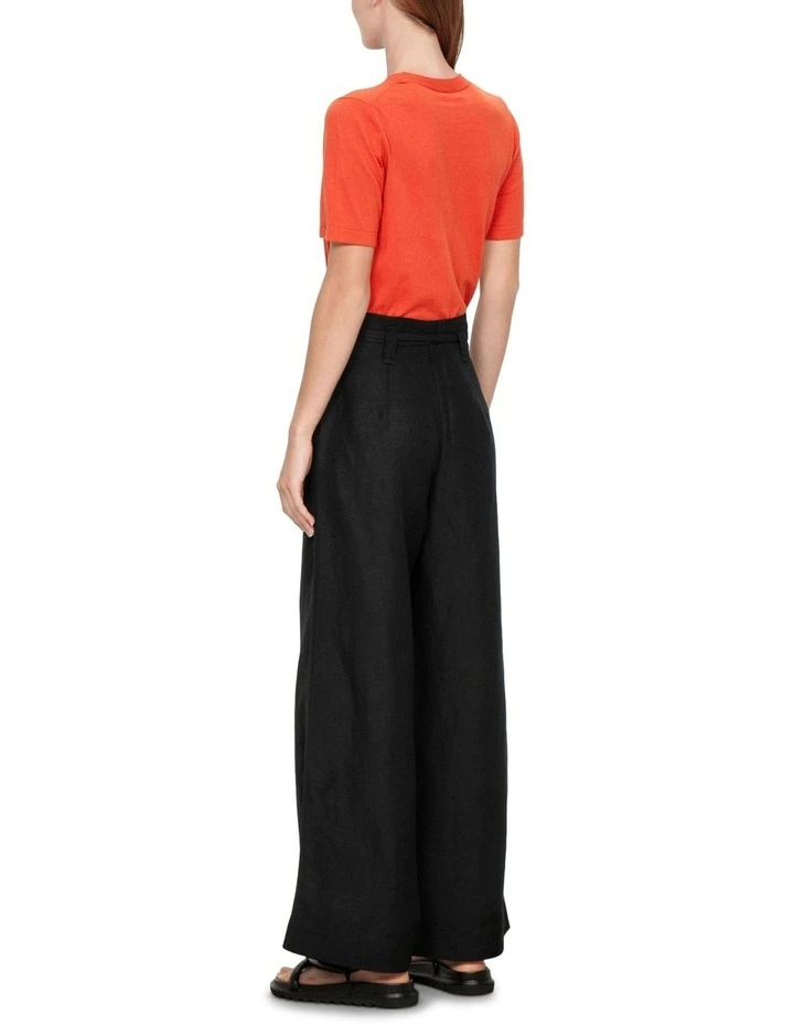 Flash Sale β¨ Veronika Maine Short Sleeve Knitted Tee In Sangria π - Image 2