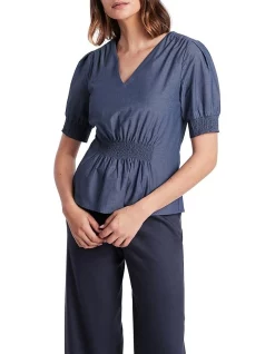 Coupon π Marcs You'll Be There Top In Chambray π