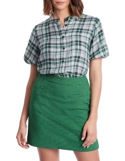 Coupon 🥰 Marcs Spicks And Checks 👕 Shirt In Green Multi 👍