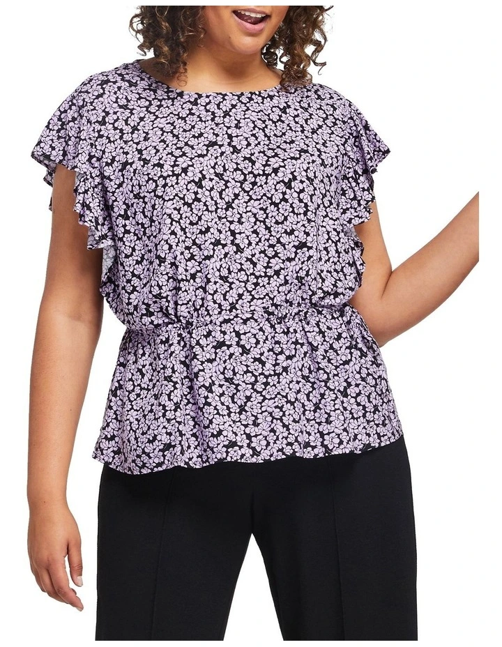 Brand new π Stella Lavender Floral Top In Purple Multi π€© - Image 5