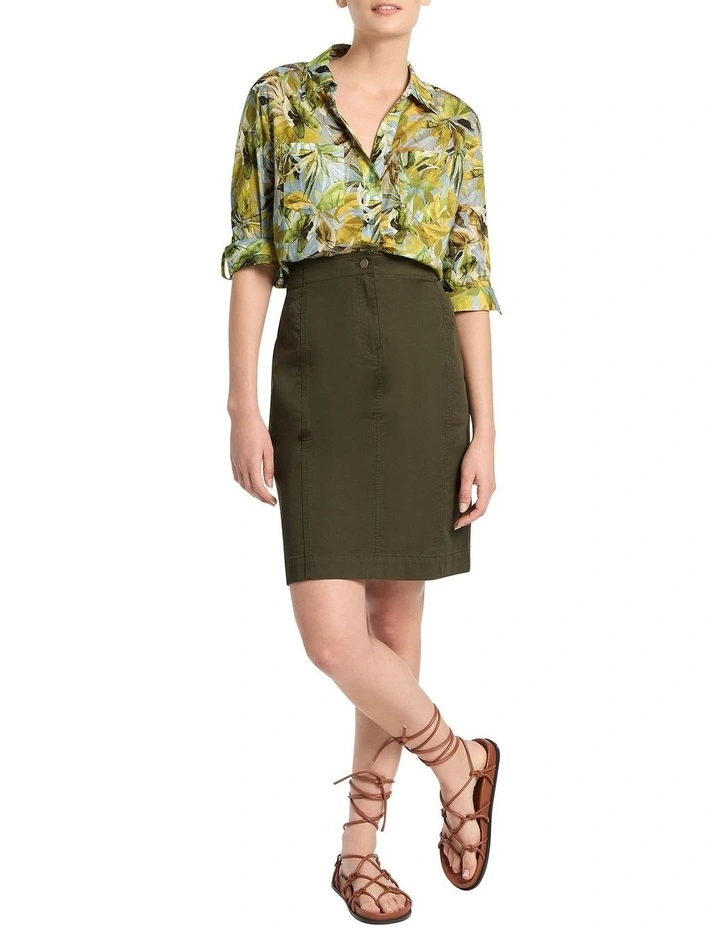 Deals π David Lawrence Sancia Cotton Blouse In Yellow π - Image 3