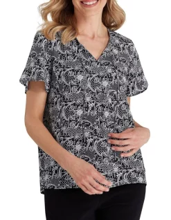 Promo 🔥 Black Pepper Matia Blouse In Black 🧨