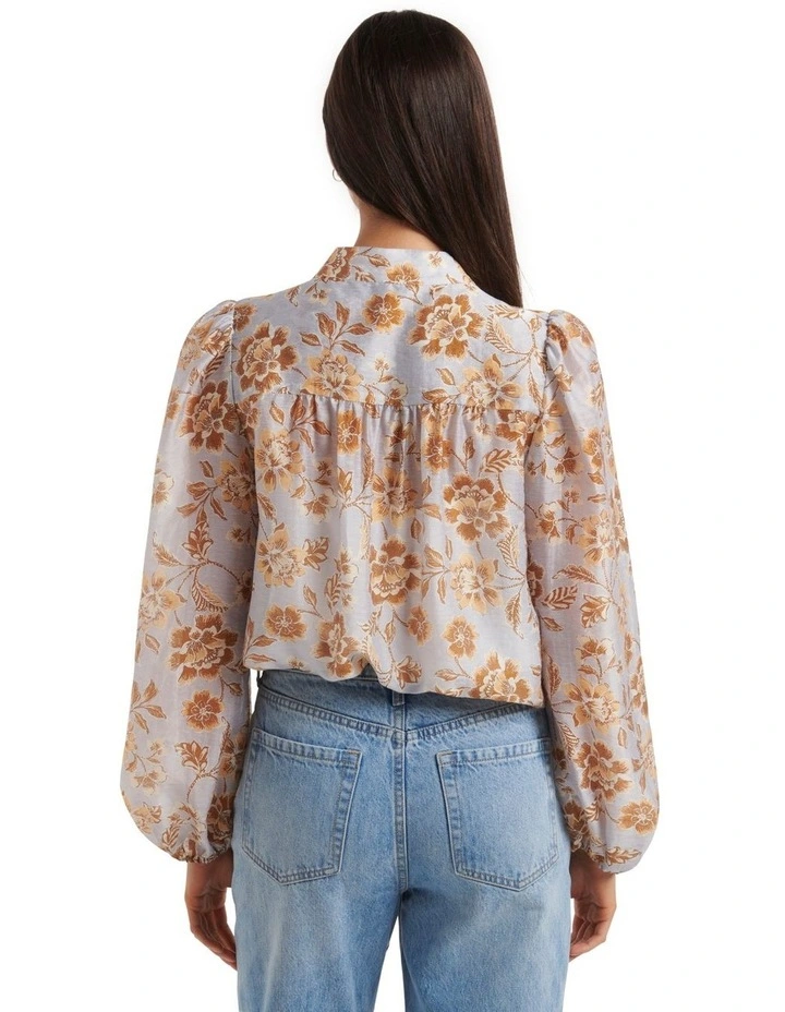 Hot Sale π Forever New Amelia Printed Button Down Blouse In Multi π₯° - Image 2