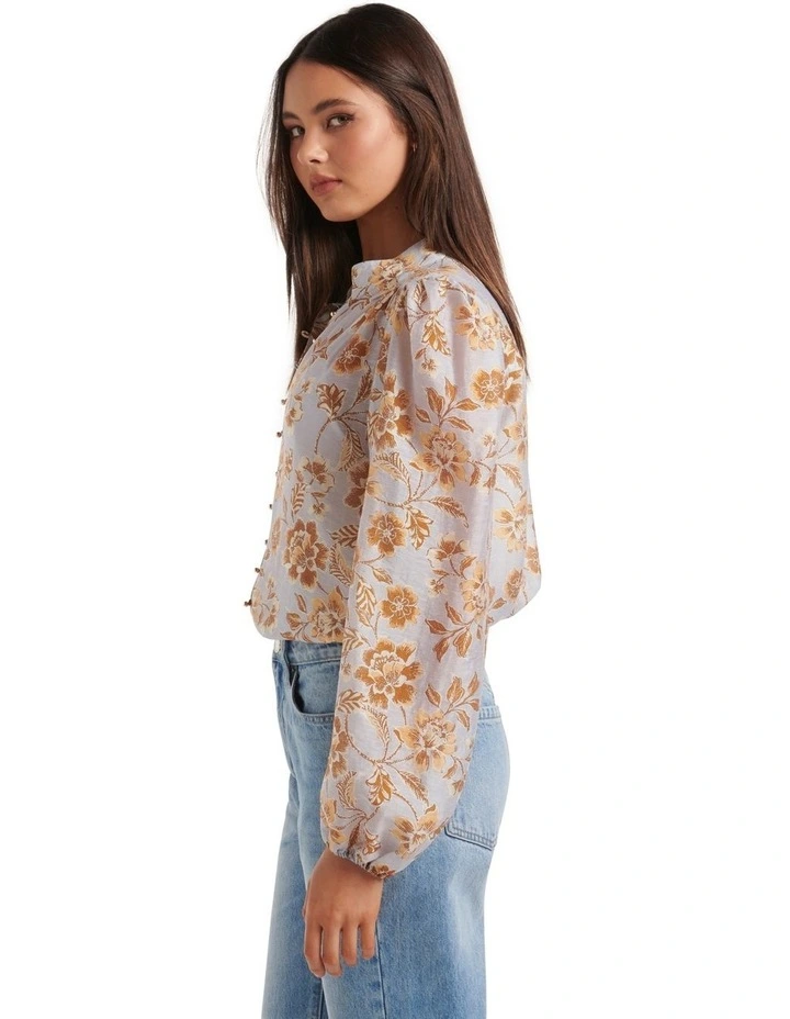 Hot Sale π Forever New Amelia Printed Button Down Blouse In Multi π₯° - Image 3