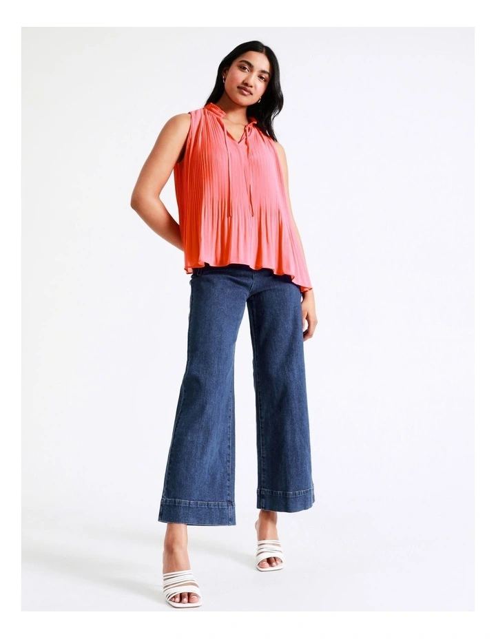 Brand new π₯ Basque Micro Pleat Top In Coral π - Image 5