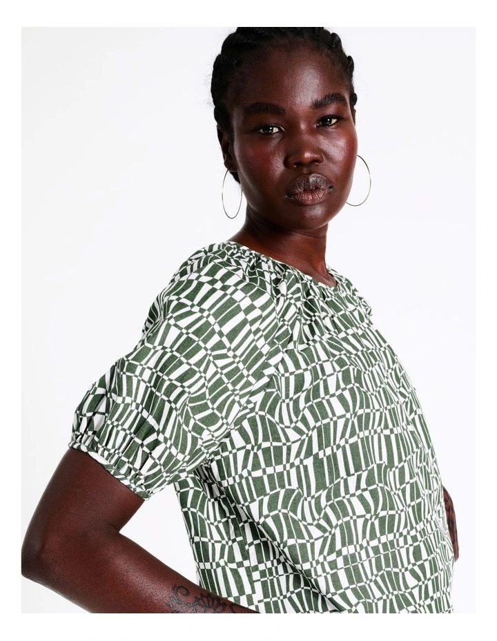 Coupon π₯ Vero Moda Sava Short Sleeve Top Laurel Wreath π - Image 4