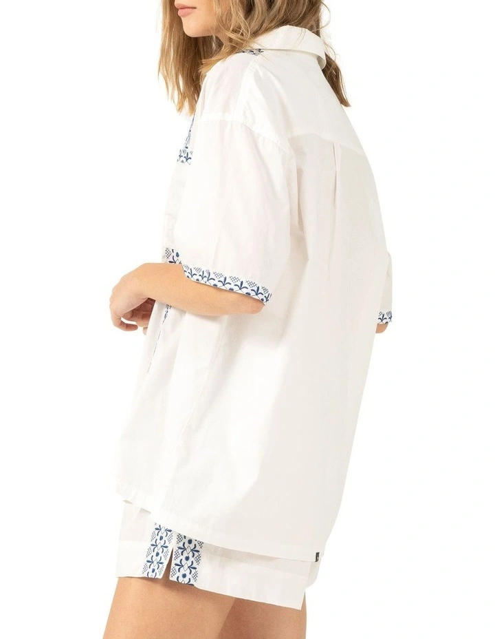 Cheap π― Thrills Rhodes Short Sleeve π Shirt In White π - Image 2