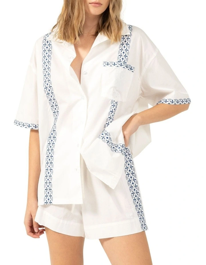 Cheap π― Thrills Rhodes Short Sleeve π Shirt In White π - Image 4