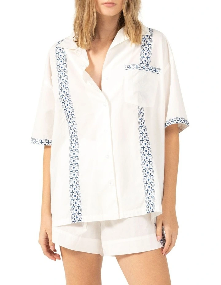 Cheap π― Thrills Rhodes Short Sleeve π Shirt In White π - Image 5