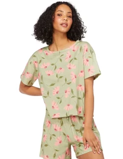 Outlet 🎉 Princess Highway Marmalade Lounge Relaxed Top Green 🥰