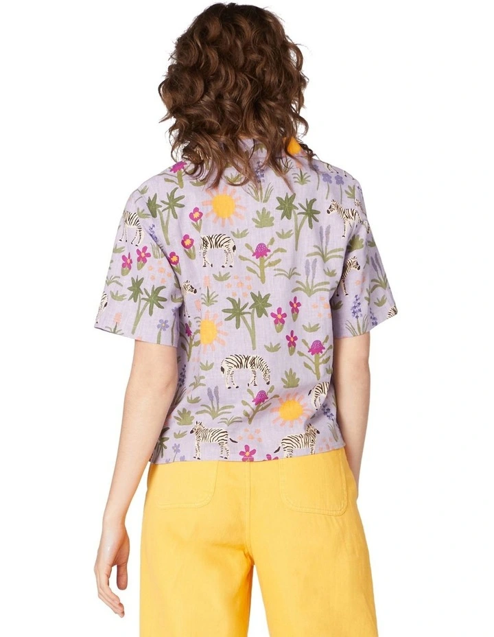 Top 10 π₯ Princess Highway Sunshine Zebra Relaxed Blouse Lilac π - Image 2