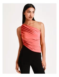 Buy 👏 Norma Kamali Diana Bra Top In Papaya 😀
