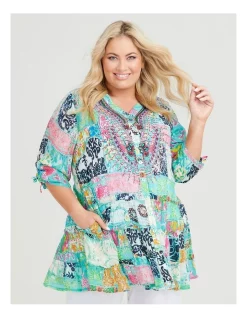 Best deal 😉 Taking Shape Natural Fiesta Tier Top In Print 😍