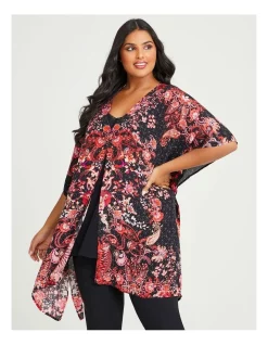 Discount 🔔 Taking Shape Natural Dreamy Floral Kimono In Print ✨