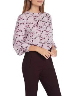 Top 10 🛒 David Lawrence Liselle Silk Blouse Lavender 🛒