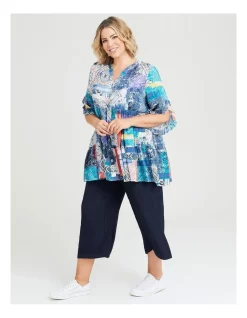 Brand new 😍 Taking Shape Lurex Stripe Natural Tunic In Multi 🔔