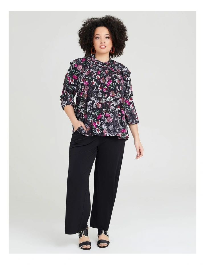 Hot Sale π₯ Taking Shape Natural Bridget Shirred Top In Multi π - Image 4