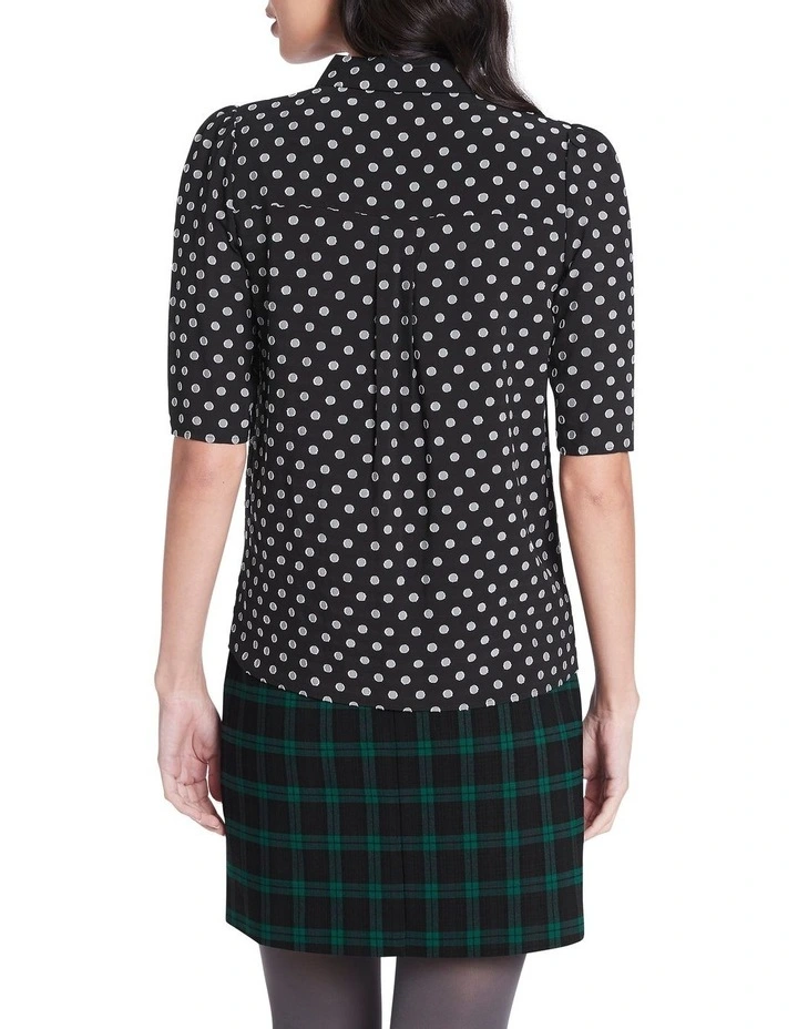 Hot Sale π Marcs A Spot Odyssey Top Black/Ivory π₯° - Image 3