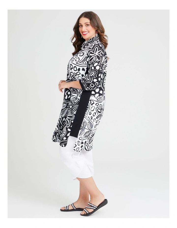 New π Taking Shape Linen Monochromatic π Shirt π - Image 6