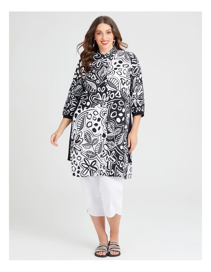 New π Taking Shape Linen Monochromatic π Shirt π - Image 7