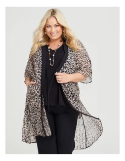 Cheapest π Taking Shape π Summer Glam Kimono In Print β¨