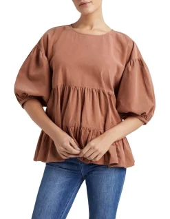 Buy 🛒 French Connection Cord Tiered Top ⌛