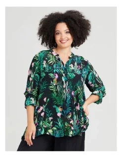 Promo 👏 Taking Shape Natural Wild Ways Top Print 🎁