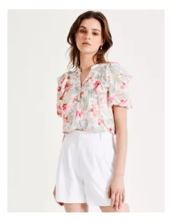 Cheapest 🔥 Tokito Recycled Pintuck Blouse In Assorted 🔥