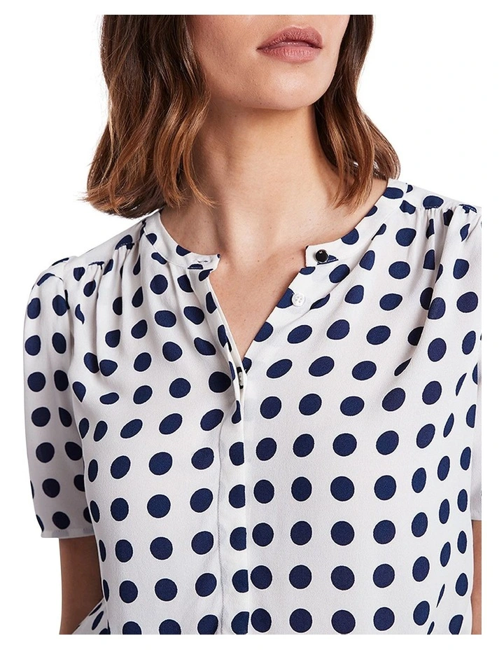 Wholesale π Marcs Robyn Spot Blouse In Ivory Multi β - Image 4