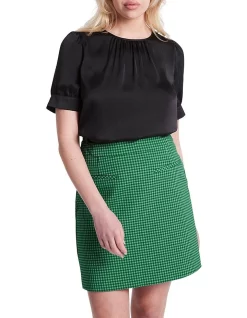 Top 10 ✔️ Marcs Joni Short Sleeve Top In Black 👍