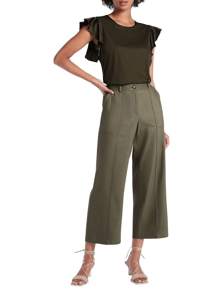 Brand new π Marcs Emryn Satin Sleeve Top In Forest Night β¨ - Image 2