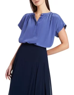 Budget π David Lawrence Norma Silk Mx Top PACIFIC π―