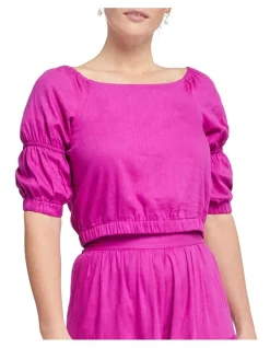 Budget ❤️ Stella Kate Top In Fuschia ❤️